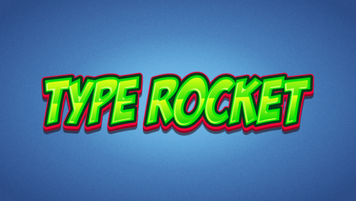 Type Rocket Game