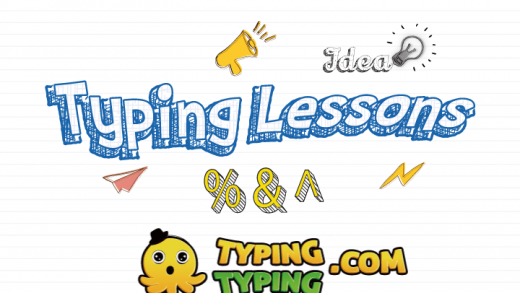 Typing Lessons: %, ^, Symbol Lesson