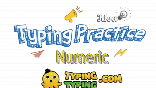 Typing Practice: Numeric