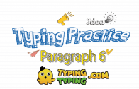 Typing Practice: Paragraph 6