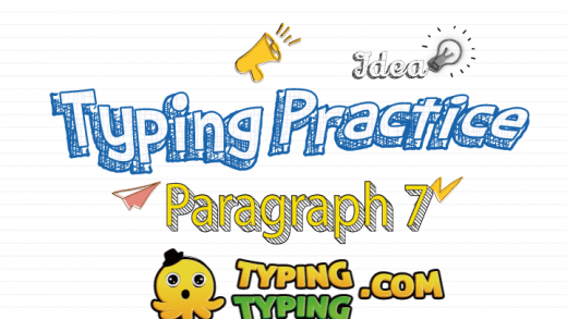 Typing Practice: Paragraph 7