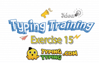 Typing Training: Exercise 15